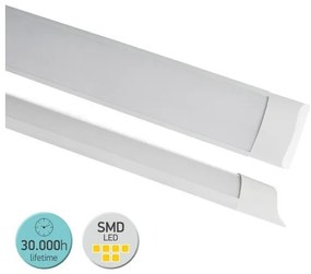 Γραμμικό Φωτιστικό LED 30W SMD Λευκό 4000K Epistar 5640 Spotlight-5640-Λευκό 5640