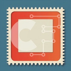 Intra Συλλεκτικό Ξύλινο Παζλ Plywood  4mm - Πολυεπίπεδο σχέδιο γραμματοσήμων Σε Ξύλινο Κουτί - Διαστάσεις Puzzle: 10x10 cm – 25 κομμάτια