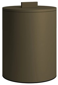 Καλάθι Απορριμμάτων Πάγκου 6lt Ανοξείδωτο Matt Light Bronze Pam &amp; Co Φ20x25εκ. 2326-963