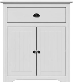 vidaXL Ντουλάπι διαδρόμου "BODO" Λευκό 80x35x90 cm