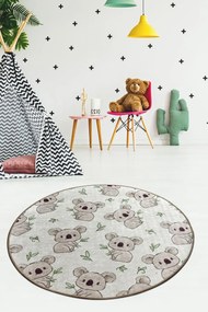 Carpet (100 cm) Koala - Ecru Multicolor