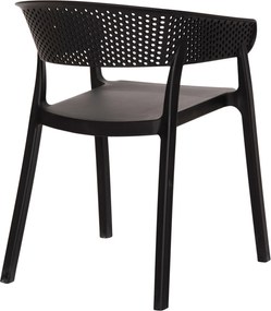 ΠΟΛΥΘΡΟΝΑ ΠΟΛΥΠΡΟΠΥΛΕΝΙΟΥ PERFOE HM5941.02 ΜΑΥΡΗ 53,5x50,5x73Υ εκ.