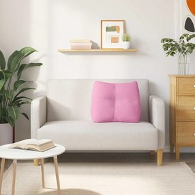 vidaXL Μαξιλάρι Πλάτης Ροζ 60 x 24 x 50 εκ ύφασμα