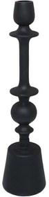 Κηροπήγιο Artiom 032483 9x9x39cm Black Aluminium