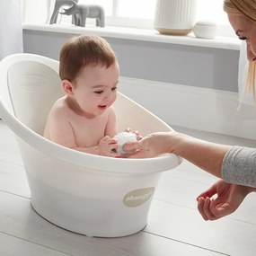 Μπανάκι Μωρού Shnuggle White/Grey SBP-WGY-EUR