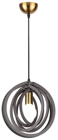Φωτιστικό Κρεμαστο Aca ZM391P29WDL TRITON Καφέ (Brown)