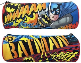 Κασετίνα Βαρελάκι Batman 23x8εκ. Warner Bros 50-3123