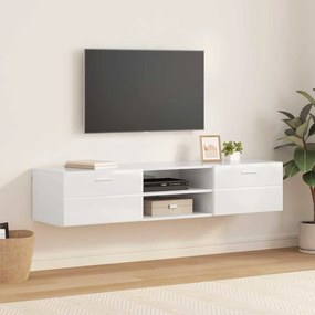 vidaXL Ντουλάπι TV με συρτάρι Γκρι σκυροδέματος 150 x 39 x 30 εκ