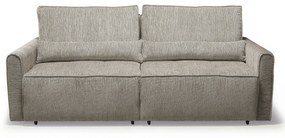 Καναπές Κρεβάτι Τριθέσιος ArteLibre SHELBY Μπεζ 215x110x90cm