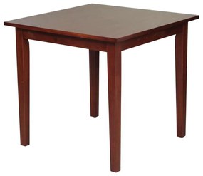 Τραπέζι Naturale 80x80cm Mdf Καρυδί