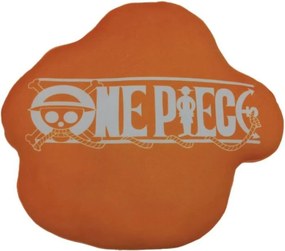 Μαξιλάρι One Piece Πορτοκαλί πολυεστέρας Έντυπη