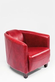 Πολυθρόνα Cigar Lounge Κόκκινη 72x83x70εκ - Κόκκινο
