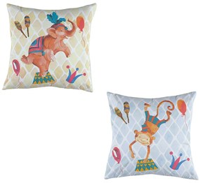 Διακοσμητική Μαξιλαροθήκη 2 Όψεων (45x45) Kentia Kids Medrano