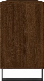 vidaXL Ντουλάπι Μπάνιου Καφέ Δρυς 80 x 33 x 60 εκ. Επεξεργασμένο Ξύλο