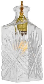 Κρεμαστό Φωτιστικό Οροφής Γυάλινο Διάφανο BRANDY 01516 Globostar 01516 Διάφανο