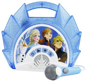 Boombox Karaoke &amp; Ασύρματο Μικρόφωνο Frozen FR-115v2 27,7x7,3 Ciel eKids
