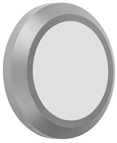 Απλίκα Φωτιστικό Τοίχου LED 4W 3CCT IP65 Φ15cm Slim Pro Eurolamp-145-52106-Γκρι 145-52106