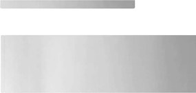 vidaXL Περίγραμμα γκαζόν 4 pcs Ασημί 450 x 0.05 x 15 εκ