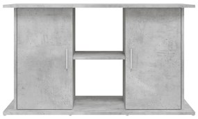 vidaXL Βάση Ενυδρείου Γκρι Σκυροδ. 101x41x58 εκ. Επεξεργασμένο Ξύλο