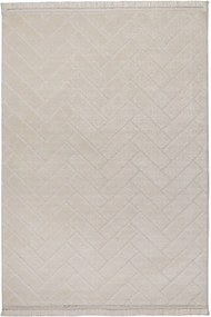 Χαλί Pecora 16687 W 01 White-Ecru Βιοκαρπέτ 133X190cm