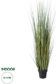 Τεχνητό Διακοσμητικό Φυτό Γρασίδι Πάμπας Artificial Garden PAMPAS GRASS 20072 Globostar-20072-Πράσινο 20072