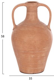 ΔΙΑΚΟΣΜΗΤΙΚΟΣ ΑΜΦΟΡΕΑΣ FEAX HM4676.08L ΤΕΡΑΚΟΤΑ ΣΕ ΦΥΣΙΚΟ--35x35x58Υεκ.