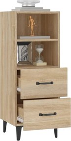 vidaXL Ντουλάπι Sonoma Δρυς 34,5x34x90 εκ. από Επεξεργασμένο Ξύλο