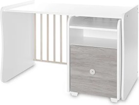 BED TREND PLUS NEW 70/160 WHITE/ARTWOOD