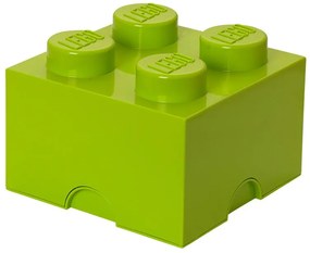LEGO® ΚΟΥΤΙ ΑΠΟΘΗΚΕΥΣΗΣ ΤΕΤΡΑΓΩΝΟ ΠΡΑΣΙΝΟ LIME 25x25x18cm - 40031220