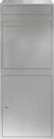 vidaXL Θυρίδα Πακέτων Ασημί 47,5 x 38 x 59 εκ. Επικαλυμμένος Χάλυβας