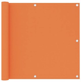 vidaXL Διαχωριστικό Βεράντας Πορτοκαλί 90 x 500 εκ. Ύφασμα Oxford