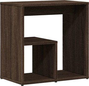 vidaXL Τραπεζάκια Σαλονιού 2 τεμ Καφέ Δρυς 50x30x50 εκ. Επεξ. Ξύλο