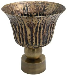 Διακοσμητικό Μπωλ 941-124-012 27x27cm Bronze Metal