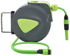 vidaXL Ανέμη Αυτόματη με Λάστιχο Τοίχου 10 + 1 μ.