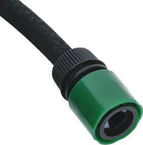 vidaXL Εύκαμπτος Σωλήνας Ποτίσματος Κήπου 100μ./0,6" Καουτσούκ και PVC