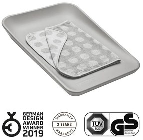 Leander στρωματάκι αλλαγής Matty Pearl Grey