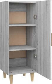 vidaXL Ντουλάπι Γκρι Sonoma 34,5x34x90 εκ. από Επεξεργασμένο Ξύλο