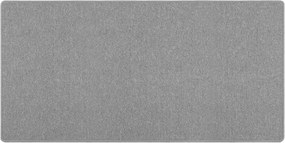 vidaXL Δερμάτινο Χαλί Ανοιχτό γκρι 100 x 200 cm 100% Πολυπροπυλένιο