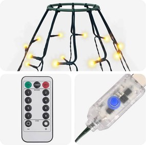 Χριστουγεννιάτικα Λαμπάκια Χταπόδι με 180 LED 180 εκ.