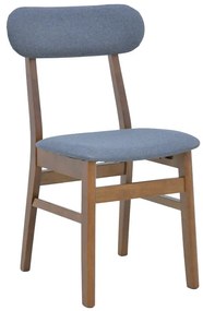 Καρέκλα Gaborn pakoworld σε γκρι απόχρωση 47x47x81,5εκ