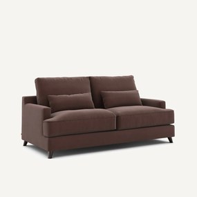 Καναπές-κρεβάτι από λινό βελούδο, ALWINE