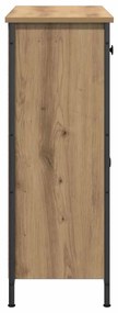 vidaXL Ντουλάπι Αρτισιανή Δρυς 70 x 30 x 80 εκ. από Επεξεργ. Ξύλο