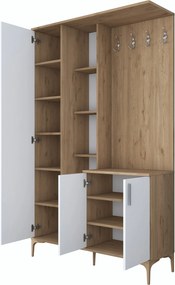 Hall Stand EA109 - 2695 Walnut
White