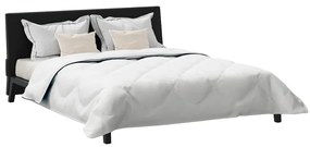 vidaXL Πάπλωμα με μαξιλάρι 3 pcs Λευκό Μικροΐνες