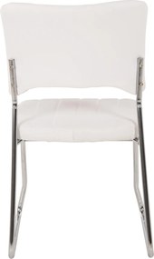 ΚΑΡΕΚΛΑ QUENTI HM1071.02 ΛΕΥΚΗ 52x60x85 εκ.