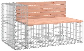 vidaXL Παγκάκι Συρματοκιβώτιο 347x71x65,5 εκ. Μασίφ Ξύλο Ψευδοτσούγκας
