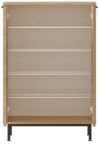 Παπουτσοθήκη Kinga 5 ραφιών φυσικό 72x35,5x105,6 εκ. 72x35.5x105.6 εκ.