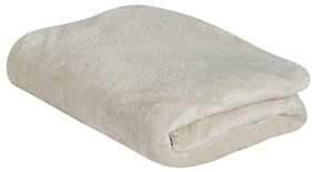 Κουβέρτα Fleece Αγκαλιάς (75x100) Das Home Relax 4906 Ecru