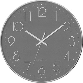 Ρολόι Τοίχου (Φ30) Αθόρυβο A-S Grey 167038B