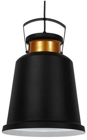 Κρεμαστό Φωτιστικό Οροφής Μαύρο Φ27 GloboStar NUNZIATA 01236-1236-Μαύρο 1236
